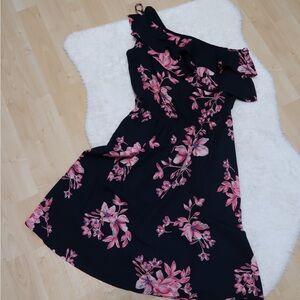 Collective Concepts Floral Off-Shoulder Dress